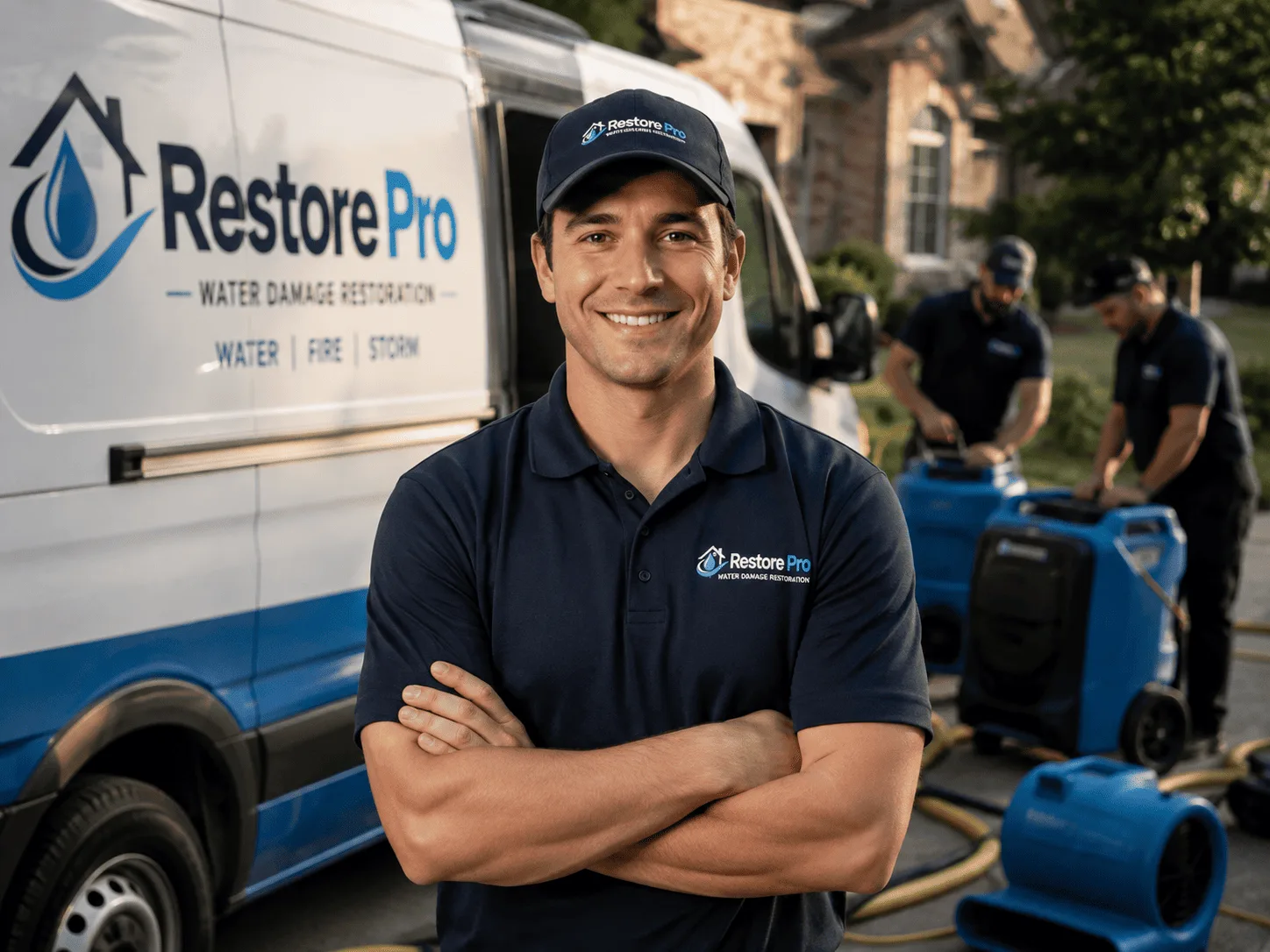 Water Damage Restoration company in Huffman, TX