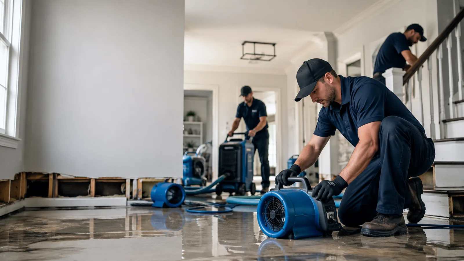 Water Damage Restoration in Huffman, TX near me